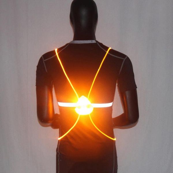 lightweight led reflective vest high visibility belt strap for running cycling, Black
lightweight led reflective vest high visibility belt strap for running cycling, Black