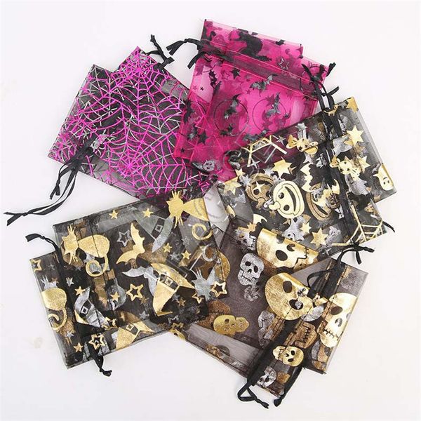9*12cm halloween organza bag party candy bags drawstring mesh gifts wrap packing cartoon gold pumpkin skull bat spider web print totesd81804
9*12cm halloween organza bag party candy bags drawstring mesh gifts wrap packing cartoon gold pumpkin skull bat spider web print totesd81804