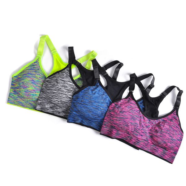 tfscloin quick dry padded new sports bra women wireadjustable fitness sport brassiere push up seamless running yoga bra, White;black
tfscloin quick dry padded new sports bra women wireadjustable fitness sport brassiere push up seamless running yoga bra, White;black
