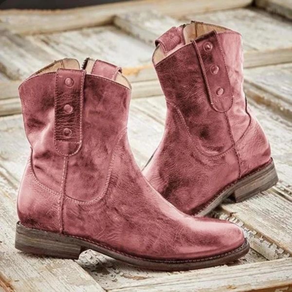 women walking shoes ladies ankle boots for women retro vintage pu leather low heels western boots female outdoor sneakers
women walking shoes ladies ankle boots for women retro vintage pu leather low heels western boots female outdoor sneakers