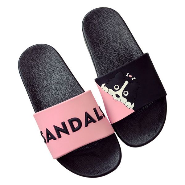 cute women summer slippers 2020 animal letter print colorblock flat sandals indoor outdoor men home house shoe girl ladies slide, Black
cute women summer slippers 2020 animal letter print colorblock flat sandals indoor outdoor men home house shoe girl ladies slide, Black