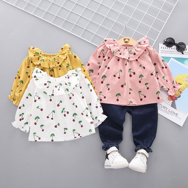 baby girl одежда наборы для детей клубничный отложным воротником футболки джинсы штаны симпатичные малышей девушки младенца костюма для малы, White
baby girl одежда наборы для детей клубничный отложным воротником футболки джинсы штаны симпатичные малышей девушки младенца костюма для малы, White