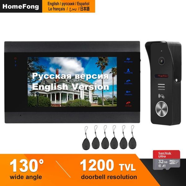 video door phones homefong intercom for apartment 1200tvl 130degree support motion detect record electric lock cctv camera home
video door phones homefong intercom for apartment 1200tvl 130degree support motion detect record electric lock cctv camera home