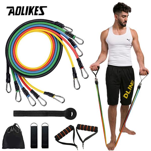 aolikes 11pcs / set тросового фитнес упражнение сопротивления группа латекс труба педаль excerciser training body workout yoga
aolikes 11pcs / set тросового фитнес упражнение сопротивления группа латекс труба педаль excerciser training body workout yoga