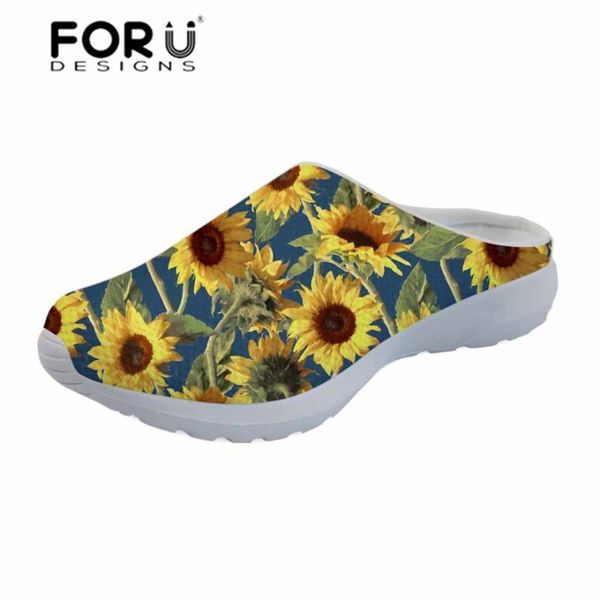 forudesigns подсолнухи печать женщины сандалии для женщин slip-на пляже тапочки женские beathable mesh сандалии девушки zapatos, Black
forudesigns подсолнухи печать женщины сандалии для женщин slip-на пляже тапочки женские beathable mesh сандалии девушки zapatos, Black