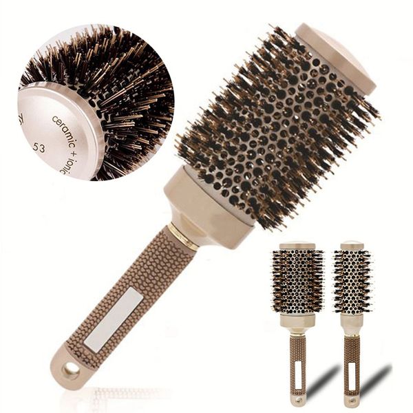 новый антистатические цилиндр волос curling styling массаж comb brush tool солон красоты, Silver
новый антистатические цилиндр волос curling styling массаж comb brush tool солон красоты, Silver