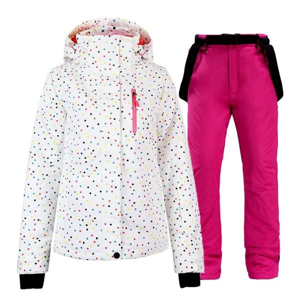 2020 womens waterproof ski suit for skiing snowboarding winter outdoor sports warm snowboard jacket bib pants set
2020 womens waterproof ski suit for skiing snowboarding winter outdoor sports warm snowboard jacket bib pants set