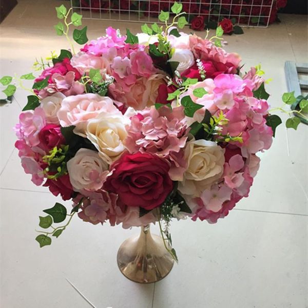 rayon rose hydrangea plant wreath for wedding table center flower and pavilion corner decoration
rayon rose hydrangea plant wreath for wedding table center flower and pavilion corner decoration