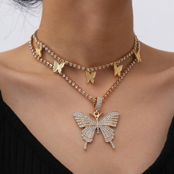 diezi vintage big butterfly pendant necklaces collar choker necklaces for women ladies full rhinestone jewelry fashion 2020 new, Silver
diezi vintage big butterfly pendant necklaces collar choker necklaces for women ladies full rhinestone jewelry fashion 2020 new, Silver
