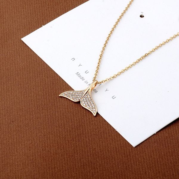 chains fashion fishtail dolphin necklace female tide simple temperament clavicle chain jewelry, Silver
chains fashion fishtail dolphin necklace female tide simple temperament clavicle chain jewelry, Silver