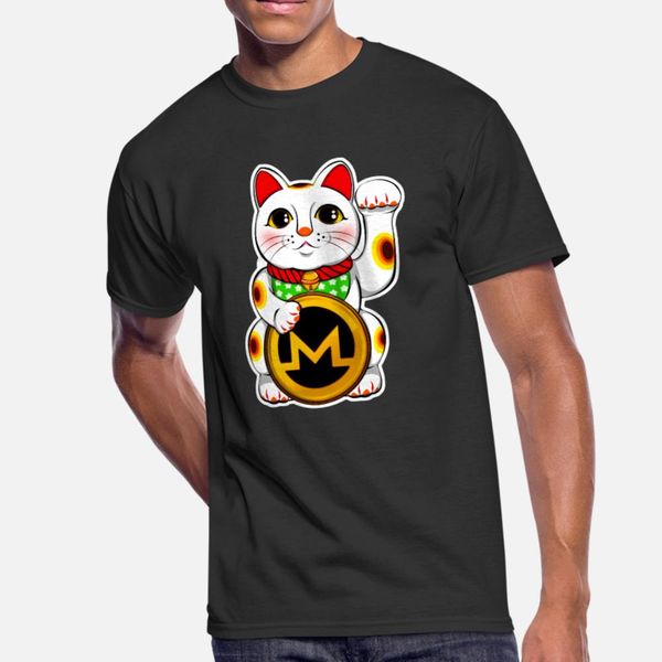 monero lucky cat maneki neko monero t shirt men gift short sleeve o-neck vintage gift comical spring outfit
monero lucky cat maneki neko monero t shirt men gift short sleeve o-neck vintage gift comical spring outfit
