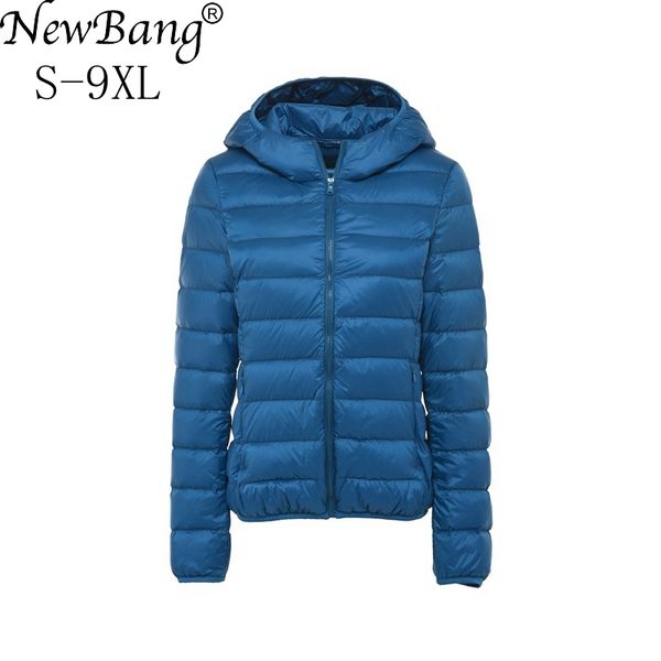 newbang plus size 8xl 9xl ultra light down jacket women autumn winter warm coat white duck jackets female hooded parka, Black
newbang plus size 8xl 9xl ultra light down jacket women autumn winter warm coat white duck jackets female hooded parka, Black