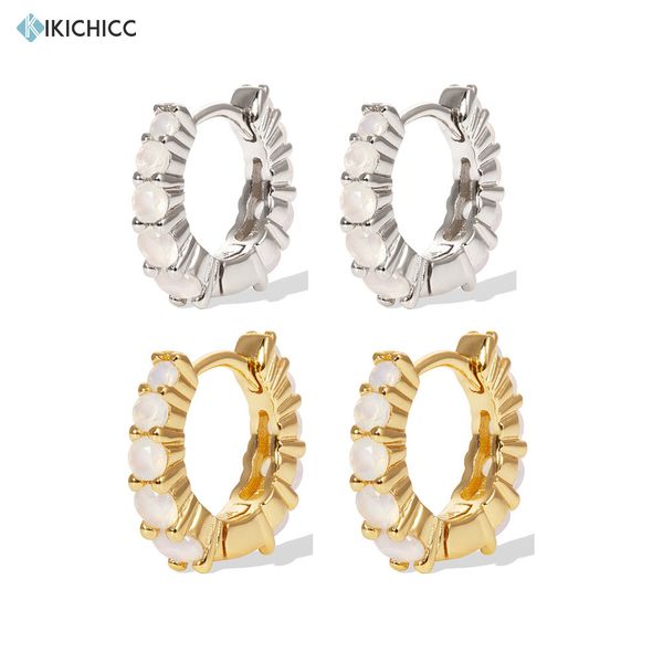 kikichicc 925 sterling silver gold 8.5mm opal huggies mini hoops circle special ring crystal cz fashionable women jewelry 200924, Golden;silver
kikichicc 925 sterling silver gold 8.5mm opal huggies mini hoops circle special ring crystal cz fashionable women jewelry 200924, Golden;silver