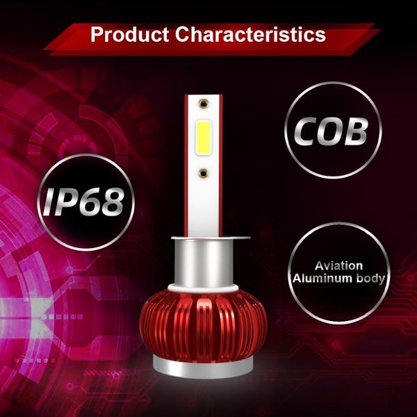 2pcs 12v universal car headlight h7 led h4 led h11 6000k 3800lm 9006 h1 9005 bulb auto fog light lamp dropshipping
2pcs 12v universal car headlight h7 led h4 led h11 6000k 3800lm 9006 h1 9005 bulb auto fog light lamp dropshipping