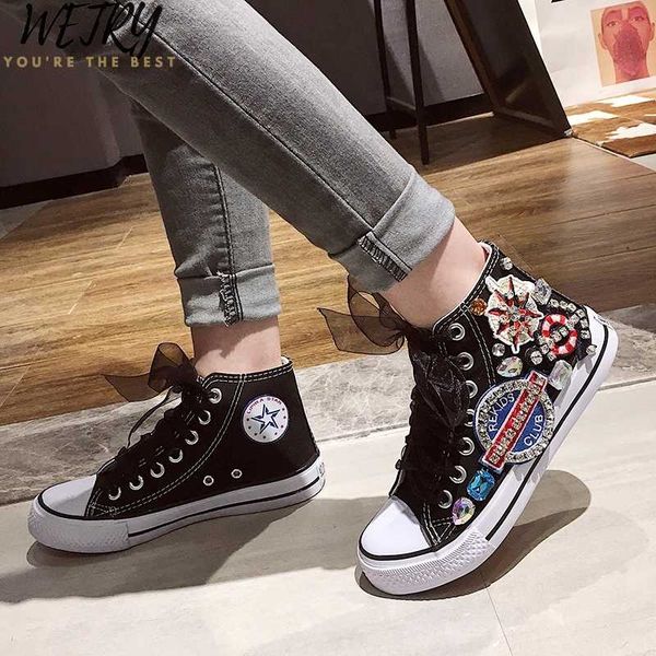 spring mesh women diamond casual women rhinestone shoes flats platform lace -up fashion crystal sneakers canvas shoes, Black
spring mesh women diamond casual women rhinestone shoes flats platform lace -up fashion crystal sneakers canvas shoes, Black