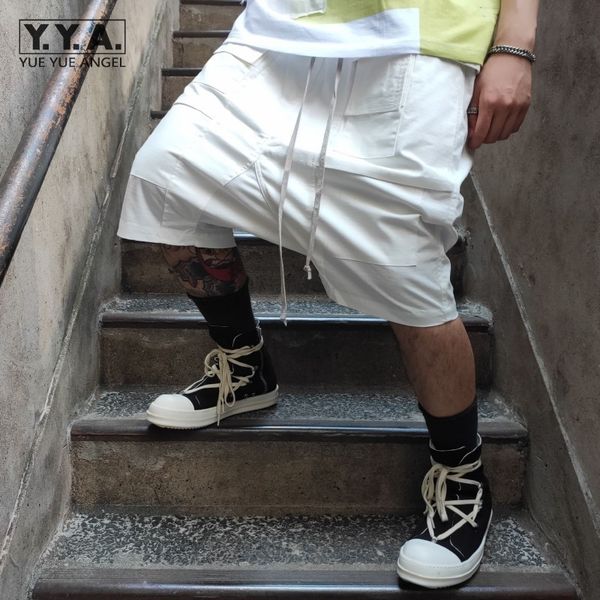 men's shorts hip hop loose fit lace up knee length trousers mens drop crotch cargo casual sweatpants summer beach cotton harem, White;black
men's shorts hip hop loose fit lace up knee length trousers mens drop crotch cargo casual sweatpants summer beach cotton harem, White;black