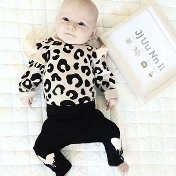 осень baby girl одежда набор для новорожденной leopard rompers + брюки + оголовье 3шта эпикировки набор для новорожденных младенцев девочки, White
осень baby girl одежда набор для новорожденной leopard rompers + брюки + оголовье 3шта эпикировки набор для новорожденных младенцев девочки, White