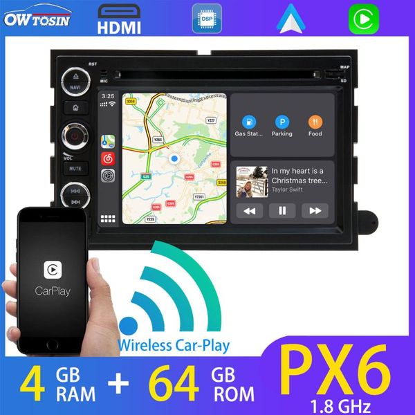 android 9.0 px6 4gb+64gb wireless carplay 5*usb car dvd multimedia player for 500 f150 explorer fusion focus f550 f450 f350
android 9.0 px6 4gb+64gb wireless carplay 5*usb car dvd multimedia player for 500 f150 explorer fusion focus f550 f450 f350