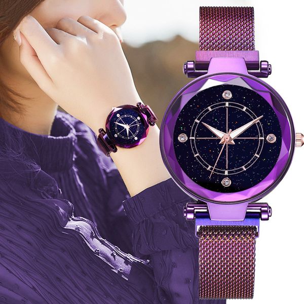 luxury crystal women bracelet watches 2020 ladies starry sky watch quartz wrist watches relogio feminino watch female clock, Slivery;brown
luxury crystal women bracelet watches 2020 ladies starry sky watch quartz wrist watches relogio feminino watch female clock, Slivery;brown