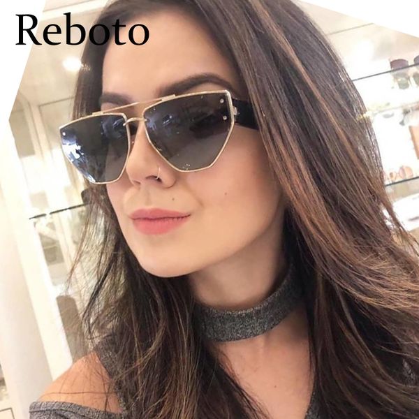 2020 new brand sunglasses female vintage rimless black fashion gradient clear sunglasses woman alloy frame glasses shades, White;black
2020 new brand sunglasses female vintage rimless black fashion gradient clear sunglasses woman alloy frame glasses shades, White;black