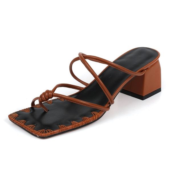 new fashion women sandals high qulaity square high heels open toe shoes woman dress party casual gladiator sandals shoes, Black
new fashion women sandals high qulaity square high heels open toe shoes woman dress party casual gladiator sandals shoes, Black