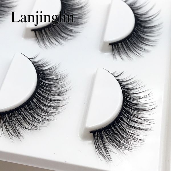 false eyelashes 3 pairs natural fake lashes long makeup 3d mink extension eyelash for beauty #x11
false eyelashes 3 pairs natural fake lashes long makeup 3d mink extension eyelash for beauty #x11