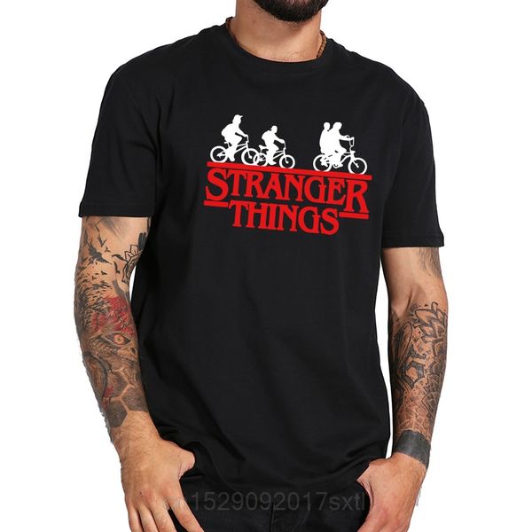stranger things t shirt tv show third season short sleeve men black original tshirt new arrival eu size 100% tee
stranger things t shirt tv show third season short sleeve men black original tshirt new arrival eu size 100% tee