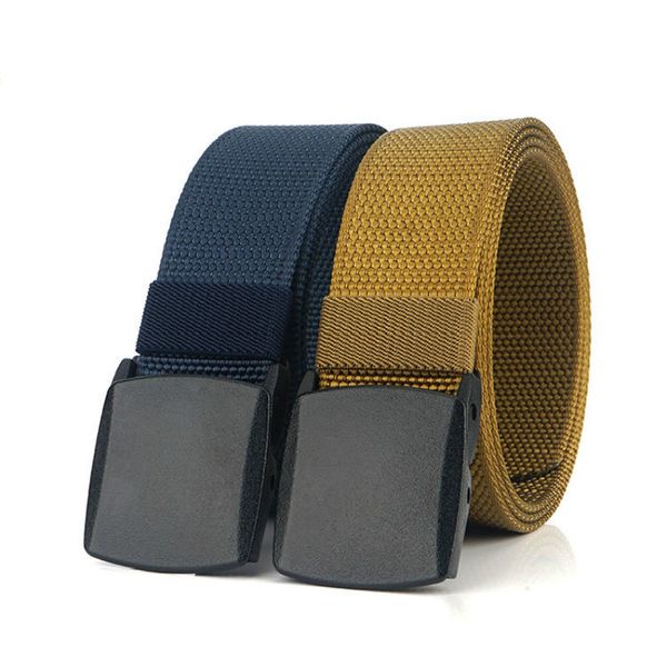 new men female belts nylon adjustable belt outdoor travel tactical waist with plastic buckle women belt g6, Black;brown
new men female belts nylon adjustable belt outdoor travel tactical waist with plastic buckle women belt g6, Black;brown