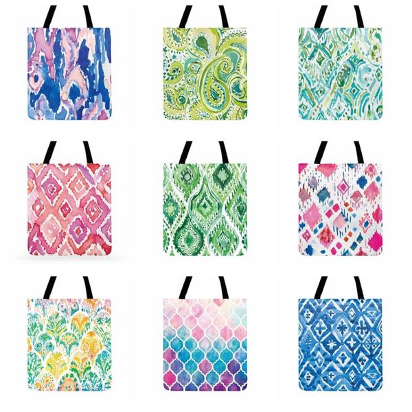 abstract geometric watercolor painting print tote bag for women casual totes outdoor beach bag shopping ladies shoulder bags
abstract geometric watercolor painting print tote bag for women casual totes outdoor beach bag shopping ladies shoulder bags