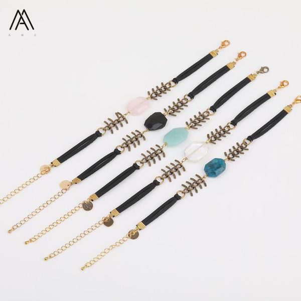 charm bracelets natural black tourmaline roses quartz crystal stone connector leather bracelet women gold chains boho jewelry n0042amf, Golden;silver
charm bracelets natural black tourmaline roses quartz crystal stone connector leather bracelet women gold chains boho jewelry n0042amf, Golden;silver