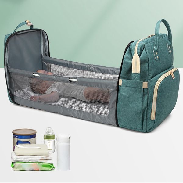 lekebaby travel bassinet foldable baby bed portable diaper mummy bag backpack crib for toddler
lekebaby travel bassinet foldable baby bed portable diaper mummy bag backpack crib for toddler