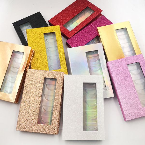 false eyelashes 5 pairs empty eyelash case plastic packaging box with clear tray storage packing for women girls
false eyelashes 5 pairs empty eyelash case plastic packaging box with clear tray storage packing for women girls