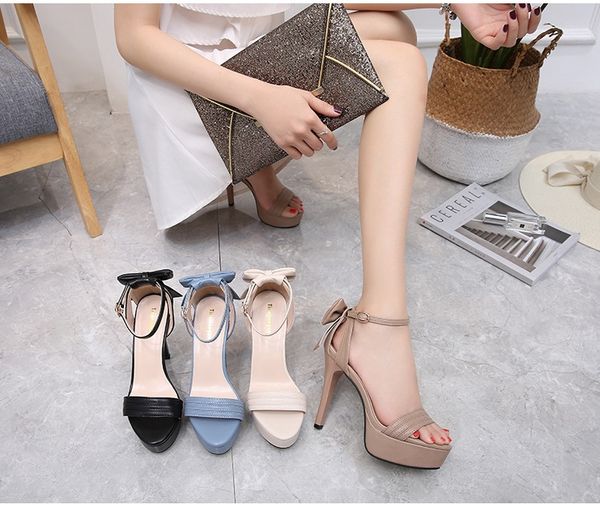 2020 new fashion casual waterproof platform stiletto bow super high heel wedding shoes women's single shoes, Black
2020 new fashion casual waterproof platform stiletto bow super high heel wedding shoes women's single shoes, Black