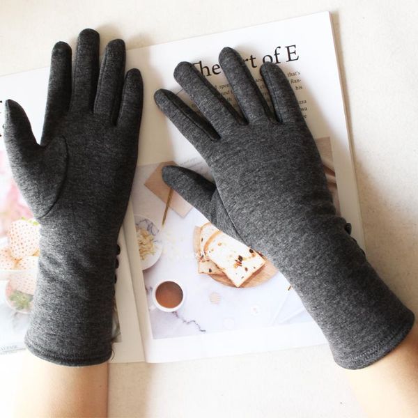 women' long cotton gloves colour touch screen knit plus velvet thick arm sleeves to keep warm in autumn mittens, Blue;gray
women' long cotton gloves colour touch screen knit plus velvet thick arm sleeves to keep warm in autumn mittens, Blue;gray