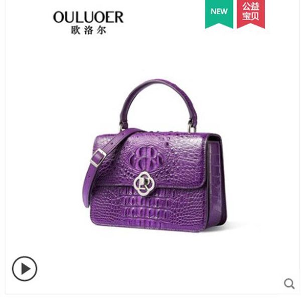 ouluoer stylish new 2020 leather single-shoulder cross-body bag in alligator leather for ladies handbag small square bag
ouluoer stylish new 2020 leather single-shoulder cross-body bag in alligator leather for ladies handbag small square bag