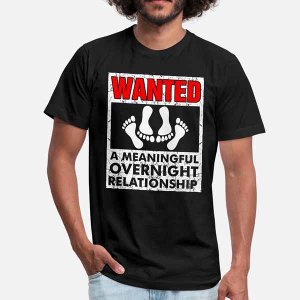 wanted a meaningful overnight relationship t shirt men personalized 100% cotton o neck vintage interesting casual summer pictures shirt
wanted a meaningful overnight relationship t shirt men personalized 100% cotton o neck vintage interesting casual summer pictures shirt