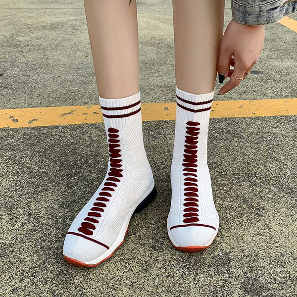 2020 latest fashion breathable knitting upper women ankle boots girls students fresh slip on flat bottom short boots big size 43, Black
2020 latest fashion breathable knitting upper women ankle boots girls students fresh slip on flat bottom short boots big size 43, Black