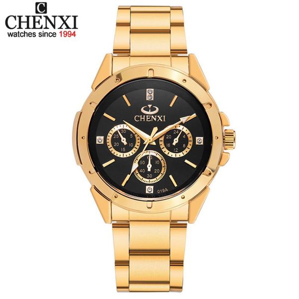 luxury men watches brand chenxi stainless steel men's watches men sports quartz relogio masculino horloge mannen, Slivery;brown
luxury men watches brand chenxi stainless steel men's watches men sports quartz relogio masculino horloge mannen, Slivery;brown