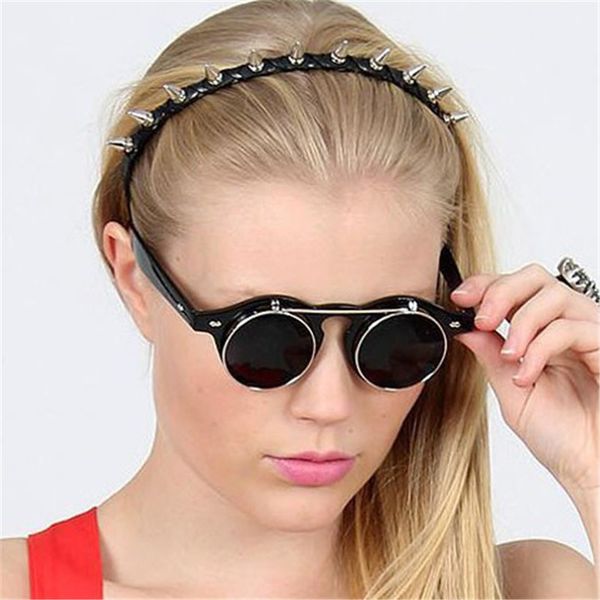 cool metal flip cover sunglasses men women retro gafas de sol shade round steampunk vintage shades punk sun glasses oculos uv400, White;black
cool metal flip cover sunglasses men women retro gafas de sol shade round steampunk vintage shades punk sun glasses oculos uv400, White;black