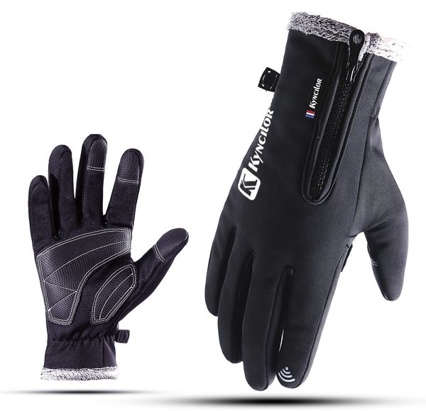 ultra warm winter outdoor sports full finger gloves cycling skiing fishing windproof gloves touch screen anti-slip gloves, Black
ultra warm winter outdoor sports full finger gloves cycling skiing fishing windproof gloves touch screen anti-slip gloves, Black