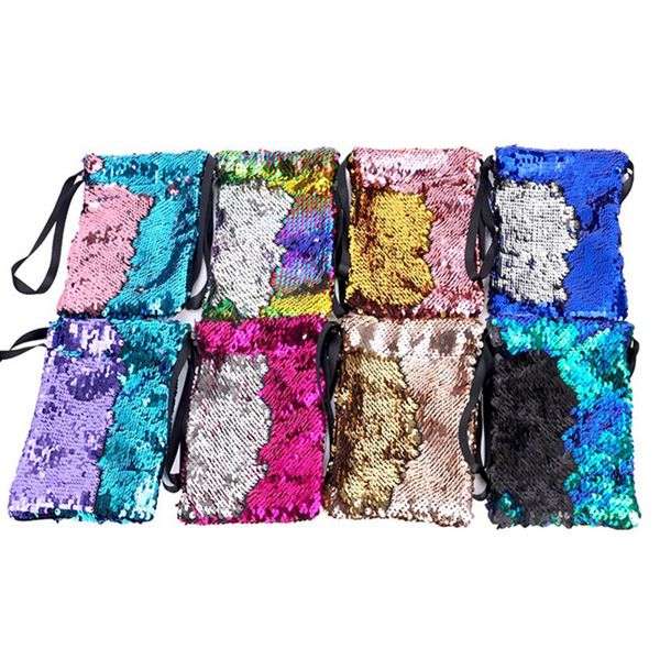 mermaid sequins cellphone pouch designs card holder double color reverse flip glitter drawstring bag coin purse portable storage bags e9105, White
mermaid sequins cellphone pouch designs card holder double color reverse flip glitter drawstring bag coin purse portable storage bags e9105, White