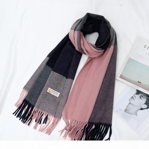 autumn and winter wool plaid ladies scarf fashion wild oversized thick long shawl cashmere scarf dual-use winter, Blue;gray
autumn and winter wool plaid ladies scarf fashion wild oversized thick long shawl cashmere scarf dual-use winter, Blue;gray