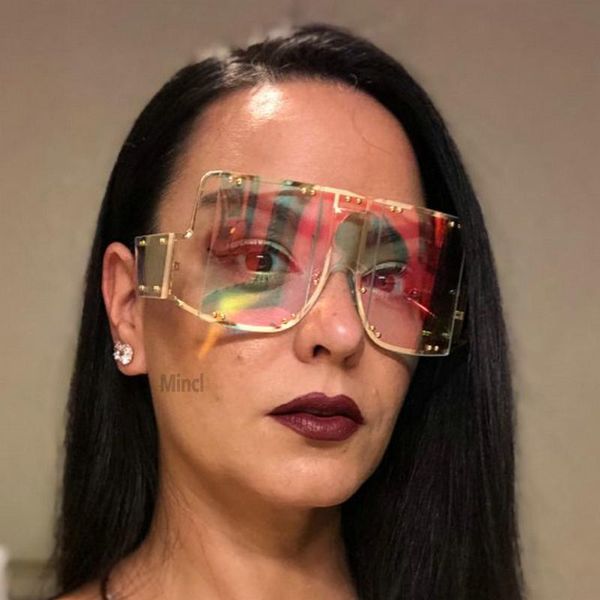 alloy frame oversized square sunglasses women 2020 trend unique female eyewear men vintage glasses uv400 fml, White;black
alloy frame oversized square sunglasses women 2020 trend unique female eyewear men vintage glasses uv400 fml, White;black