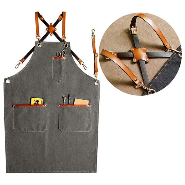 new denim bibs cowboy aprons for women men leather bbq chef home kitchen dress barber hairdress cafe cook waiter logo pinafore
new denim bibs cowboy aprons for women men leather bbq chef home kitchen dress barber hairdress cafe cook waiter logo pinafore