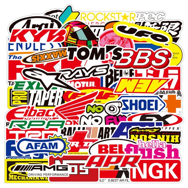50 pcs mixed car stickers motorcycle logos waterproof for skateboard lapfridge helmet pad bicycle bike ps4 notebook guitar pvc decal
50 pcs mixed car stickers motorcycle logos waterproof for skateboard lapfridge helmet pad bicycle bike ps4 notebook guitar pvc decal