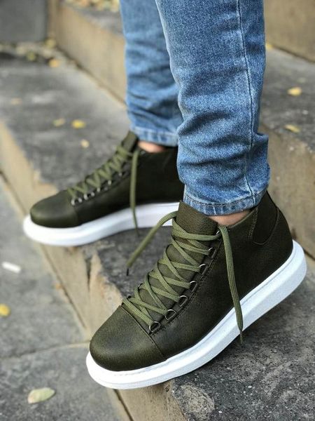 chekich ch258 green male sneakers, Black 
chekich ch258 green male sneakers, Black