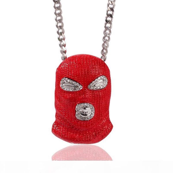 hip hop iced out diamond cs red mask horror wigs pendant necklace for men women jewelry wholesale, Silver
hip hop iced out diamond cs red mask horror wigs pendant necklace for men women jewelry wholesale, Silver