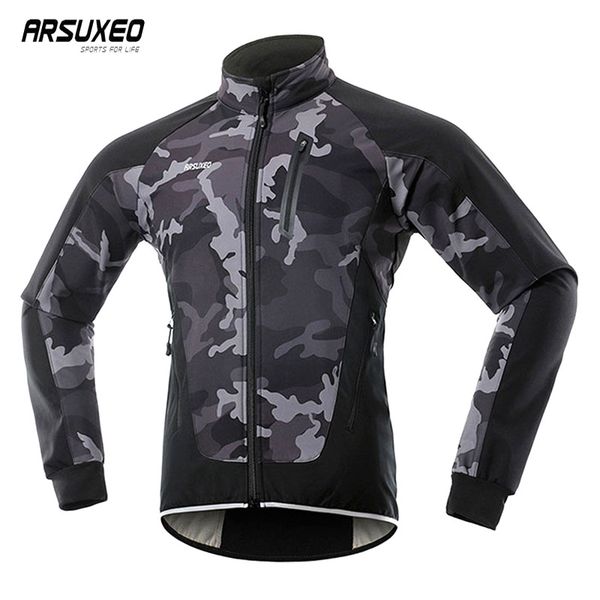 arsuxeo winter cycling jacket men waterproof windproof reflective mountain bike jacket thermal fleece bicycle windbreaker, Black;red
arsuxeo winter cycling jacket men waterproof windproof reflective mountain bike jacket thermal fleece bicycle windbreaker, Black;red