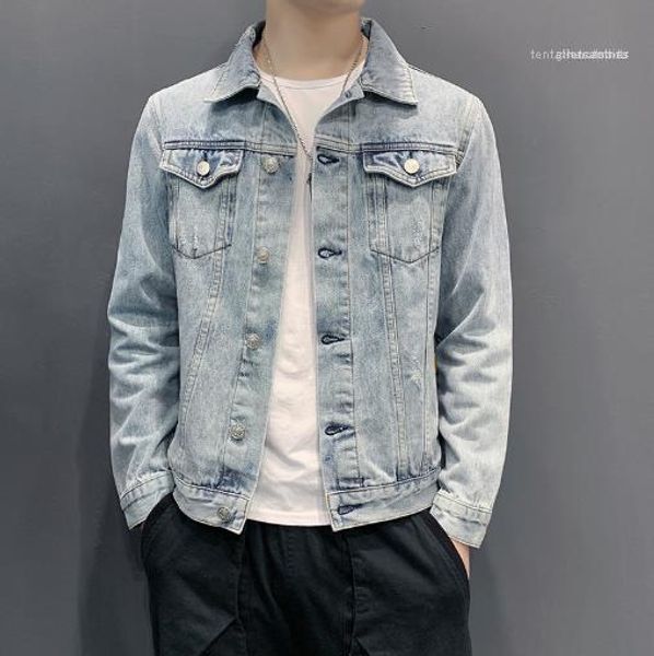 breasted jacket male clothing mens designer jeans outerwear plus size long sleeve casual coats fashion single, Black;brown
breasted jacket male clothing mens designer jeans outerwear plus size long sleeve casual coats fashion single, Black;brown