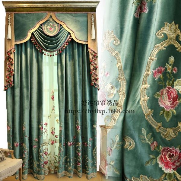 floral european-style blackout flannel embroidered luxury curtains for living room bedroom blackout curtains luxury home decor
floral european-style blackout flannel embroidered luxury curtains for living room bedroom blackout curtains luxury home decor
